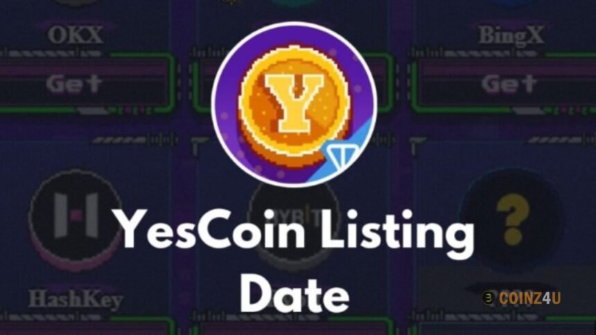 YesCoin Listing Date